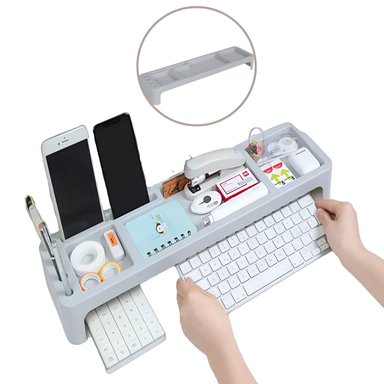 ORGANIZADOR DE ESCRITORIO PORTATIL PARA CELULAR LAPICEROS ACCESORIOS - 1