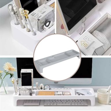 ORGANIZADOR DE ESCRITORIO PORTATIL PARA CELULAR LAPICEROS ACCESORIOS - 4