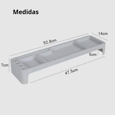ORGANIZADOR DE ESCRITORIO PORTATIL PARA CELULAR LAPICEROS ACCESORIOS - 5