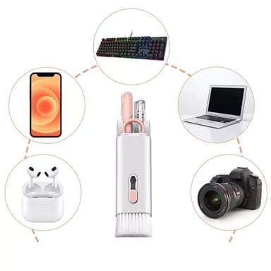 KIT ACCESORIO CÓMPUTO EL MEJOR PRECIO LIMPIADOR CEPILLO TECLADO LAPTOP 7 EN 1 - 4