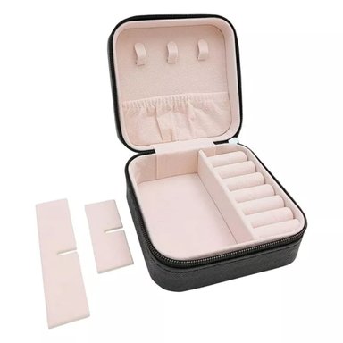 JOYERO EL MEJOR PRECIO ORGANIZADOR NEGRO MINI PORTATIL M1 - 3