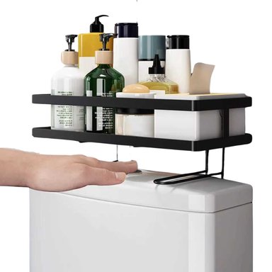 ORGANIZADOR DE BAÑO SOBRE EL ESTANTE DE INODORO NIVEL 1