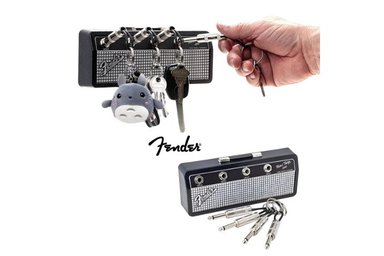 PORTA LLAVES EL MEJOR PRECIO FENDER NEGRO PERCHERO PORTALLAVES