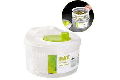 ESCURRIDOR EL MEJOR PRECIO GIRATORIO BLANCO VERDURAS SPINNER