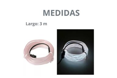 LUZ LED EL INTERIOR DEL AUTO BLANCO - 6