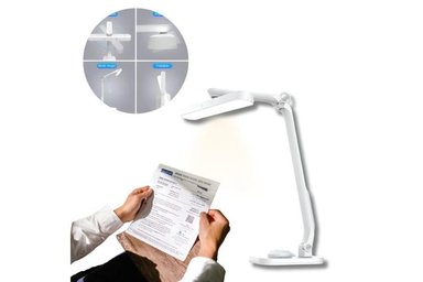 LÁMPARA LED RECARGABLE GIRATORIA 360 CON CONTROL