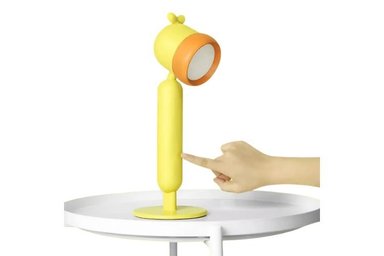 LÁMPARA RECARGABLE TÁCTIL PARA NIÑOS AMARILLO