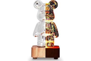 LÁMPARA LUZ LED RGB MODELO OSO INFINITO