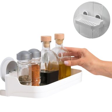 ORGANIZADOR DE BAÑO REPISA CON ESCURRIDOR MODELO JYS HOME