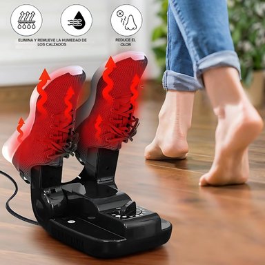SECADOR DE CALZADO Y BOTA CON TEMPORIZADOR MANUAL - 2