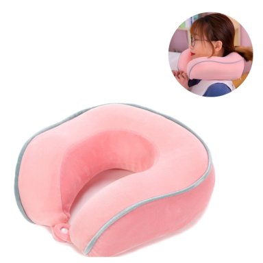 COJÍN PARA CUELLO ALMOHADILLA CERVICAL DE VIAJE MODELO FRANJA M5