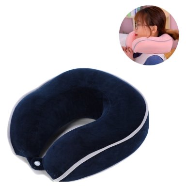 COJÍN PARA CUELLO ALMOHADILLA CERVICAL DE VIAJE MODELO FRANJA M6