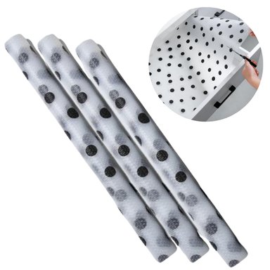 SET DE 3 PROTECTORES DE CAJONES ANTIDESLIZANTE DISEÑO LUNARES
