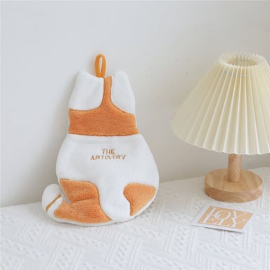 PACK DE 2 SECADOR DE MANO ABSORBENTE DISEÑO GATO NARANJA - 4