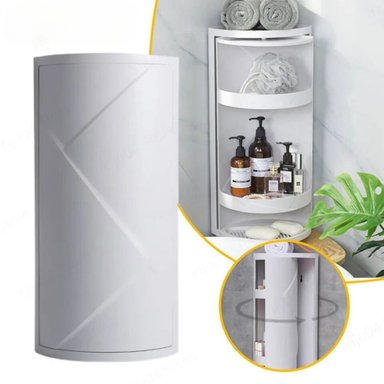 ESQUINERO GIRATORIO DE 3 NIVELES 360 ORGANIZADOR MULTIUSO