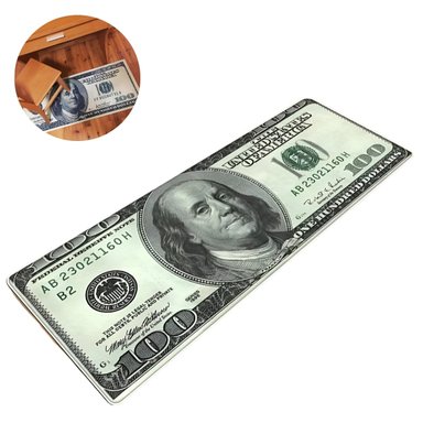 ALFOMBRA DECORATIVA PARA DORMITORIO MODELO DÓLAR DE 90 CM X 45 CM