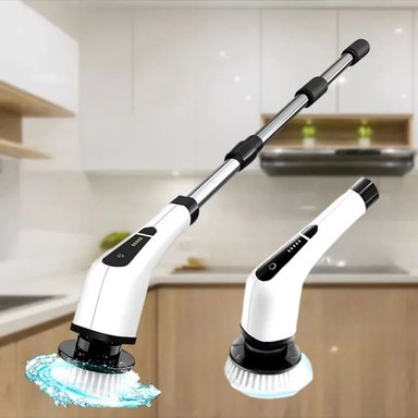 CEPILLO ELÉCTRICO RECARGABLE DE LIMPIEZA 9 EN 1