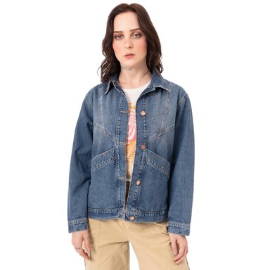 CASACA DENIM MUJER GZUCK MEREDAK - 1