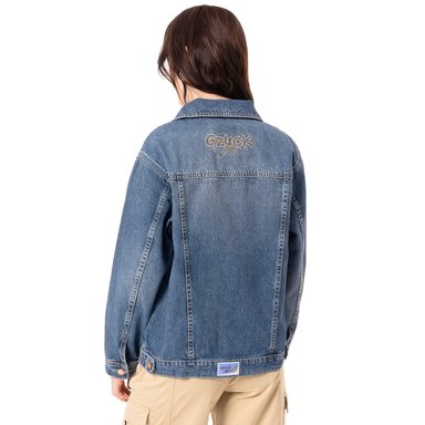 CASACA DENIM MUJER GZUCK MEREDAK - 2