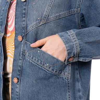CASACA DENIM MUJER GZUCK MEREDAK - 3