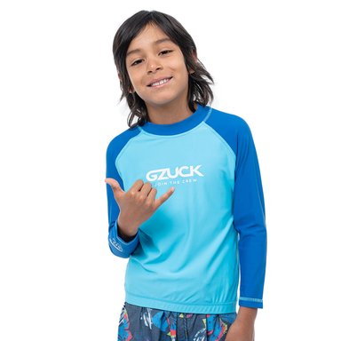 POLO NIÑO GZUCK CELESTE SAKREF MODA SINTETICA