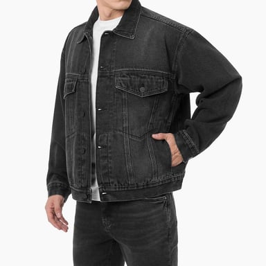 CASACA LARXO DENIM HOMBRE - 3