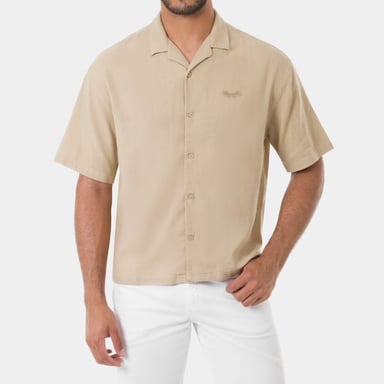 CAMISA RESORT BOXKLE LINO HOMBRE - 1