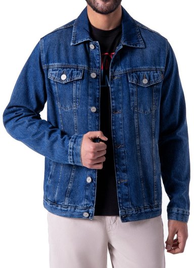 CASACA DENIM PARA HOMBRE KABULDE - 1