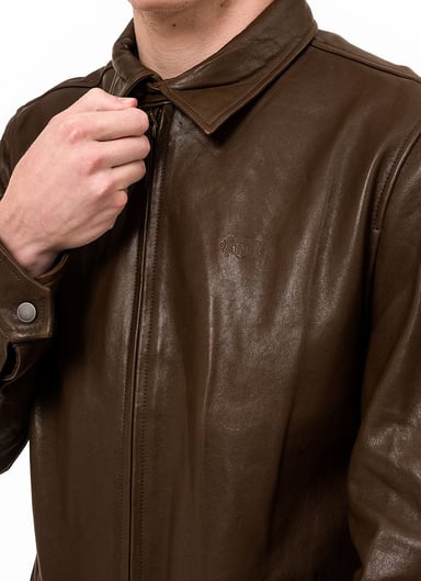 CASACA CUERO HOMBRE SEBAZ01 - 4