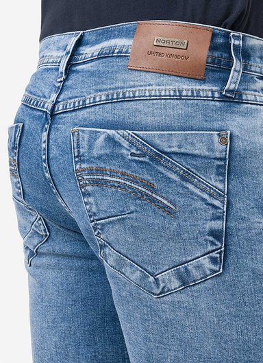 SHORT BERMUDA DENIM STRETCH HOMBRE NORTON RIKY - 4