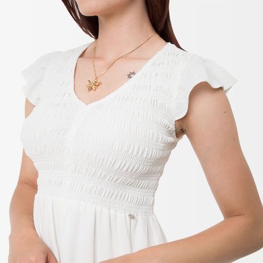 VESTIDO POPELINA MUJER GOCCOS LIRIEN - 3