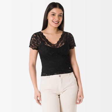 POLO ENCAJE MUJER GOCCOS AXIRI