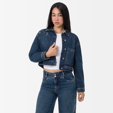 CASACA DENIM MUJER GOCCOS XALE C