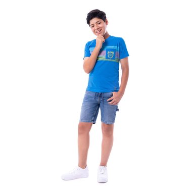 SHORT DENIM STRETCH PARA NIÑO BRANT