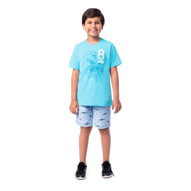 SHORT TAFETA PARA NIÑO LACKY