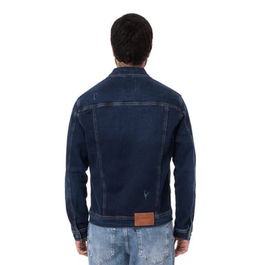 CASACA DENIM STRETCH HOMBRE KHENAT - 2