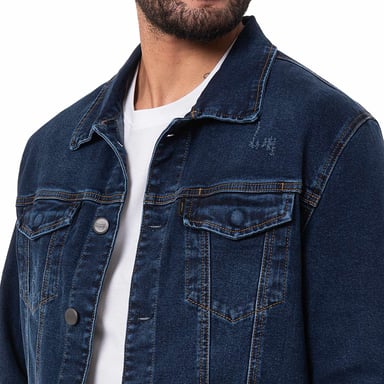 CASACA DENIM STRETCH HOMBRE KHENAT - 3