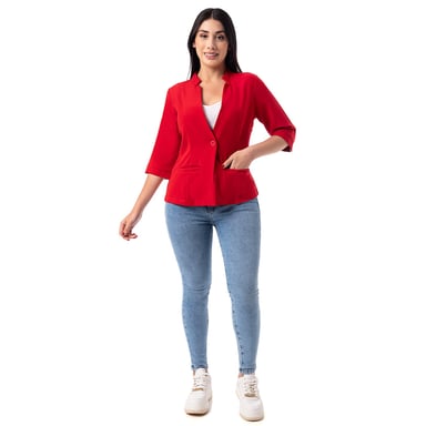 CASACA POPELINA STRETCH MUJER PIONIER SAYRI_S - 4