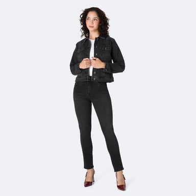 CASACAS DENIM STRETCH MUJER SKARLETH - 5