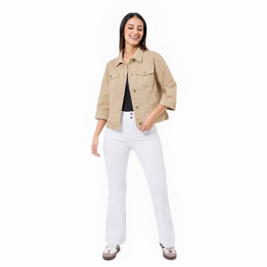 CASACA MUJER PIONIER NARYH DRIL DRILL - 5