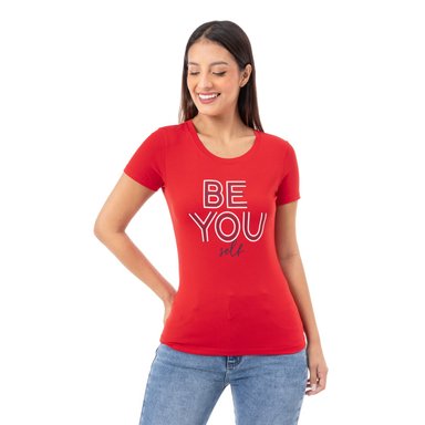 TSHIRT JERSEY FULL LYCRA MUJER BE YOU