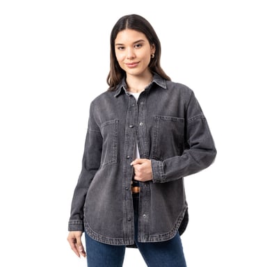 CASACA DENIM MUJER MABELIN - 1