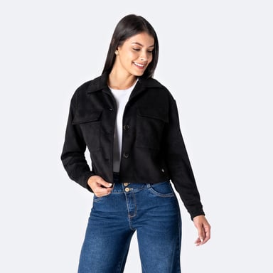 CASACA SUEDE MUJER PIONIER KAZUH - 1