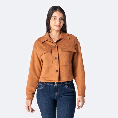 CASACA SUEDE MUJER PIONIER KAZUH - 1