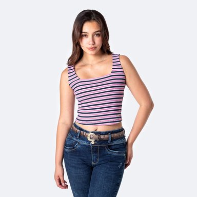 TOP RIB LYCRADO MUJER PIONIER SUA2-S