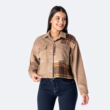 CASACA CORDUROY MUJER PIONIER LYANAH