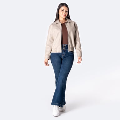 CASACA CUERINA MUJER PIONIER DAHELYN - 3