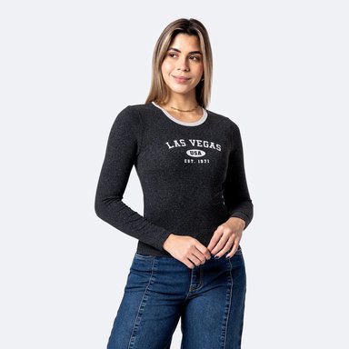 POLO RIB LYCRADO MUJER PIONIER UNAYA