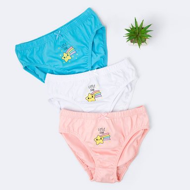 TRUSAS TRIPACK JERSEY NIÑA PIONIER STARLYET