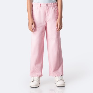 PANTALÓN DRILL NIÑA PIONIER FLORHH